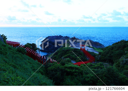 赤い鳥居 元乃隅神社4029 赤い鳥居 元乃隅神社4029 121766604