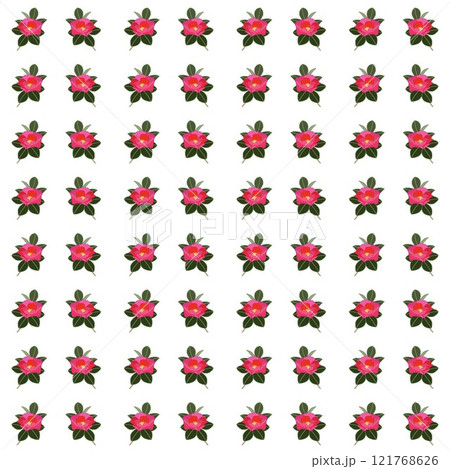 寒椿の壁紙イラスト 121768626