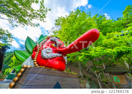鞍馬の天狗像 鞍馬の天狗像 121769178