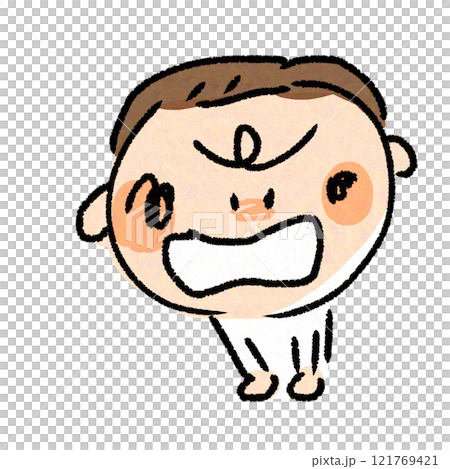 一個憤怒的孩子 121769421