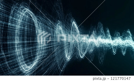 Sound wave, matter wave texture Sound wave, matter wave texture 121770147