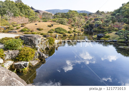 依水園（奈良市）後園 121771013