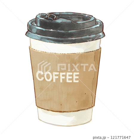 テイクアウトコーヒー 121771647