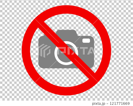 No photography icon/mark 121771669