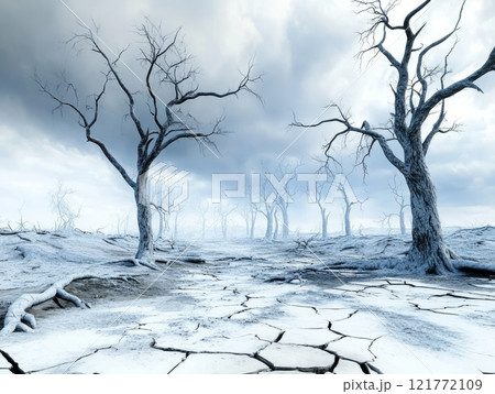 Post-apocalyptic scene 121772109