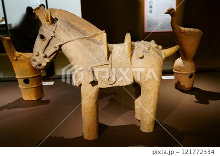 7474　馬形埴輪 121772334