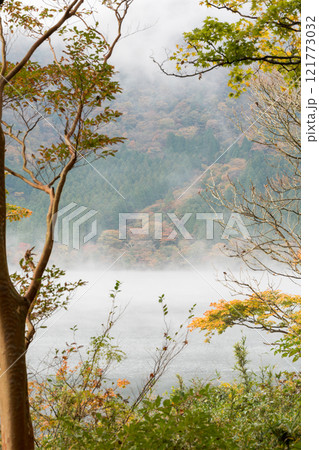 紅葉の箱根 芦ノ湖 紅葉の箱根 芦ノ湖 121773032