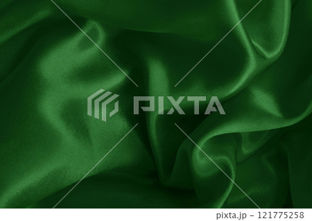 Dark green fabric cloth texture for background and design art work, beautiful crumpled pattern of silk or linen. Dark green fabric cloth texture for background and design art work, beautiful crumpled pattern of silk or linen. 121775258