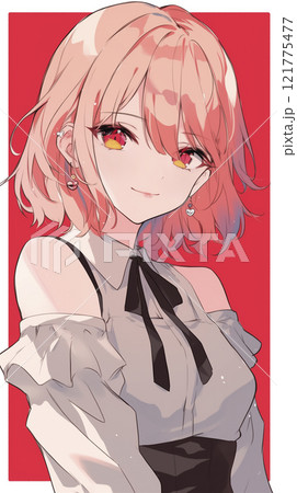 綺麗なお姉さんのイラスト 121775477