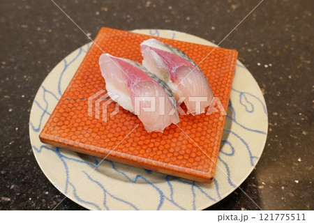 福岡名物　豊後サバのにぎり寿司 121775511