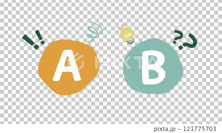 A and B-4 colors A and B-4 colors 121775703