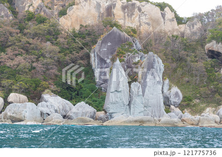 奇岩の絶景 下北半島・仏ヶ浦 奇岩の絶景 下北半島・仏ヶ浦 121775736
