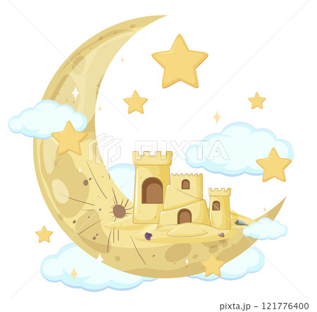 Castle on the Crescent Moon 121776400