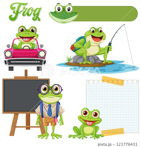Frog Adventures and Activities Collection Frog Adventures and Activities Collection 121776431