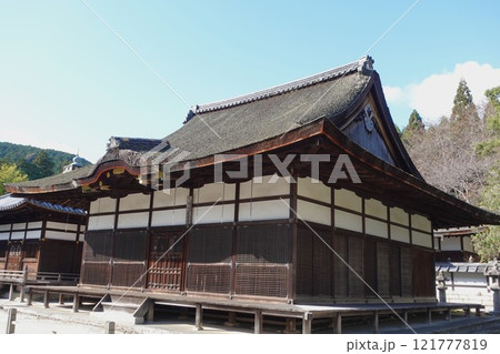 ユネスコ世界遺産　大津 三井寺 唐院 潅頂堂 121777819