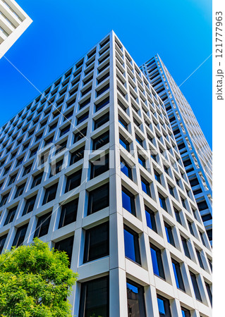 東京　港区　元赤坂の都市風景（鹿島建設 本社） 121777963