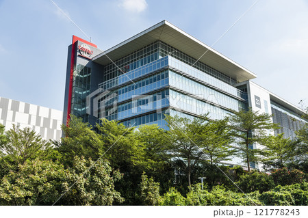 Taiwan Semiconductor Manufacturing Company (TSMC) plant in Tainan Science Park, Taiwan, TSMC is the world's largest dedicated independent semiconductor foundry. Taiwan Semiconductor Manufacturing Company (TSMC) plant in Tainan Science Park, Taiwan, TSMC is the world's largest dedicated independent semiconductor foundry. 121778243