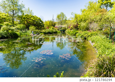 高知県の北川村モネの庭マルモッタン 121780294