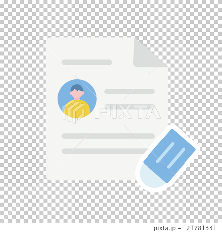 個人情報　削除 121781331