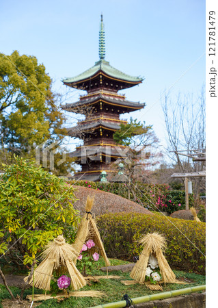 上野東照宮のぼたん園 上野東照宮のぼたん園 121781479