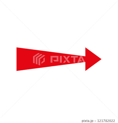 long right arrow, pointer icon. Vector symbol. Isolated on white background. long right arrow, pointer icon. Vector symbol. Isolated on white background. 121782022