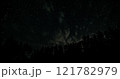 Stars and clouds in the night sky 121782979