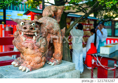沖縄シーサー 121783287