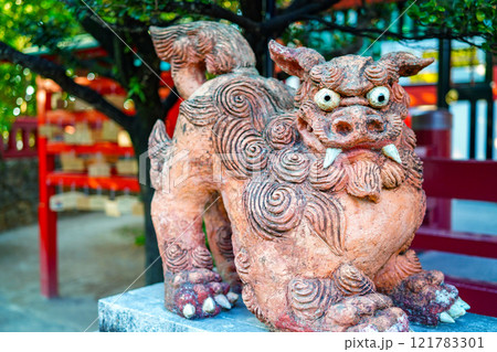 沖縄シーサー 121783301