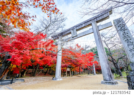 秋の竈門神社 福岡県太宰府市 秋の竈門神社 福岡県太宰府市 121783542