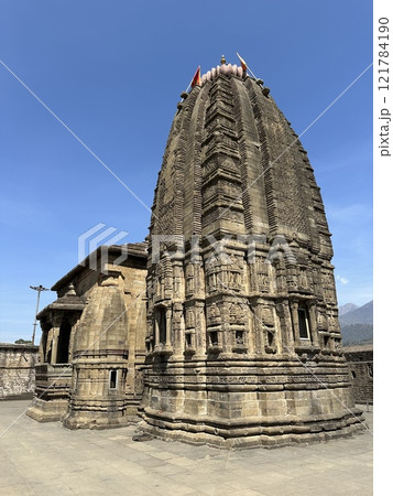 Baijnath Temple, built in early 13th century. Lord Shiva stone temple in Himachal Pradesh, India. Baijnath Temple, built in early 13th century. Lord Shiva stone temple in Himachal Pradesh, India. 121784190