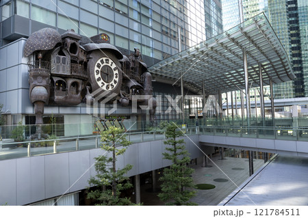 NTV Big (Giant Ghibli) Clock in Tokyo, Japan. NTV Big (Giant Ghibli) Clock in Tokyo, Japan. 121784511