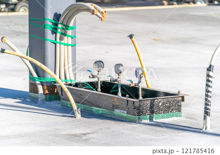 ガソリンスタンド建設 タンク油設配管 ガソリン計量機 建設工事 ガソリンスタンド建設 タンク油設配管 ガソリン計量機 建設工事 121785416