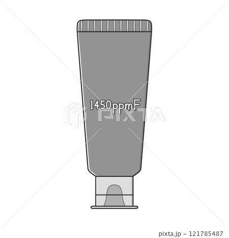 1450ppmFの歯磨き粉（高濃度フッ素配合歯磨剤）、灰色のチューブ 121785487