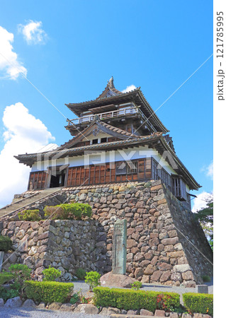 福井県坂井市、丸岡城の風景 福井県坂井市、丸岡城の風景 121785995