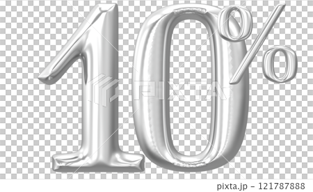 Happy New Year With Number 3D Render Happy New Year With Number 3D Render 121787888