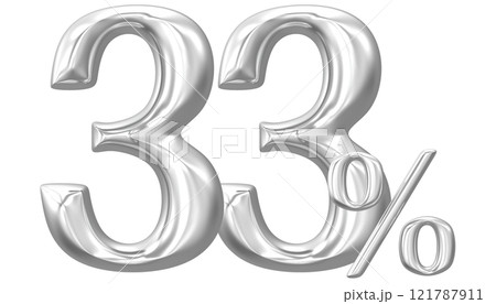 Happy New Year With Number 3D Render Happy New Year With Number 3D Render 121787911