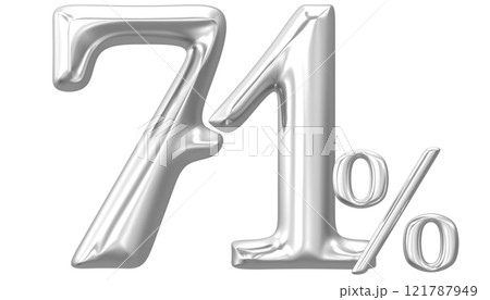 Happy New Year With Number 3D Render Happy New Year With Number 3D Render 121787949
