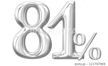 Number 3D Render Number 3D Render 121787969