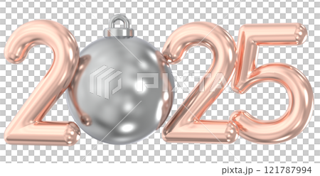 Number 3D Render 121787994