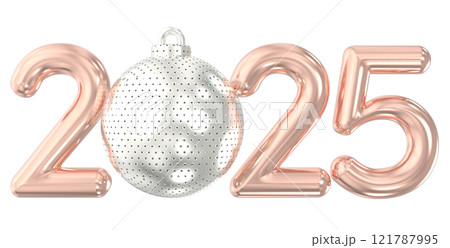 Number 3D Render 121787995