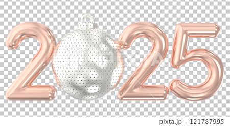 Number 3D Render 121787995