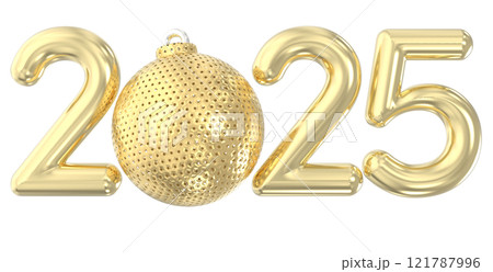 Number 3D Render 121787996