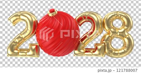 Number 3D Render Number 3D Render 121788007