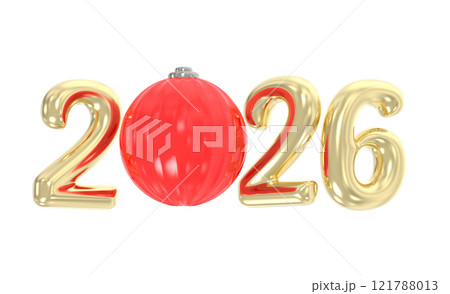 Number 3D Render 121788013