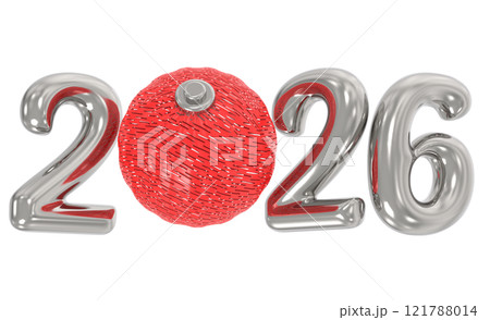 Number 3D Render 121788014