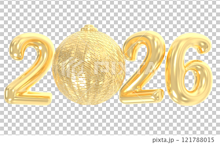 Number 3D Render 121788015