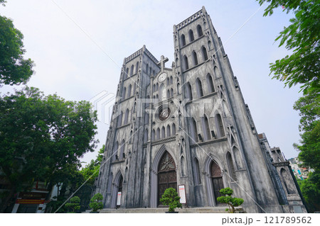 ハノイ大教会、ハノイ、ベトナム ハノイ大教会、ハノイ、ベトナム 121789562