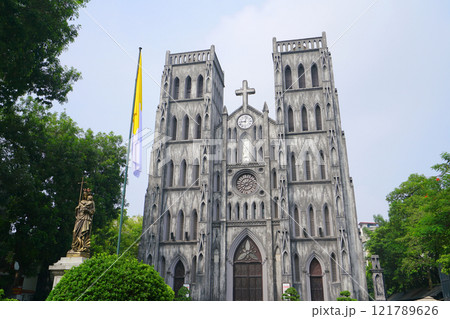 ハノイ大教会、ハノイ、ベトナム 121789626