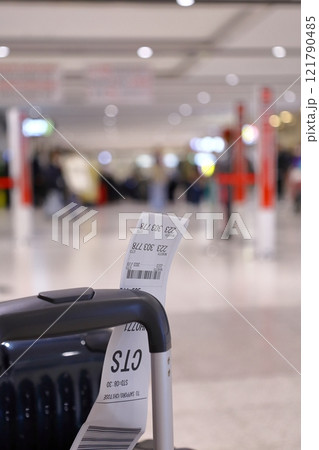《北海道》新千歳空港国内線出発ロビーの風景 121790485