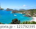 小笠原諸島父島の中山峠からの景色 121792395